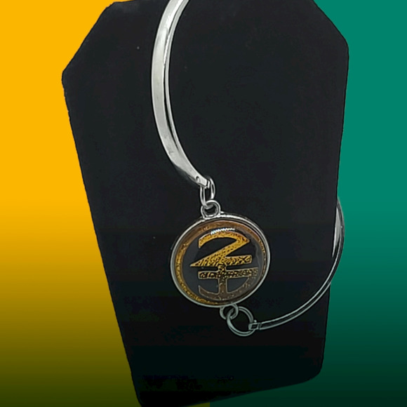 NA Narcotics Anonymous bracelet gold and silver. Free NA goodie bag. - Picture 4 of 5